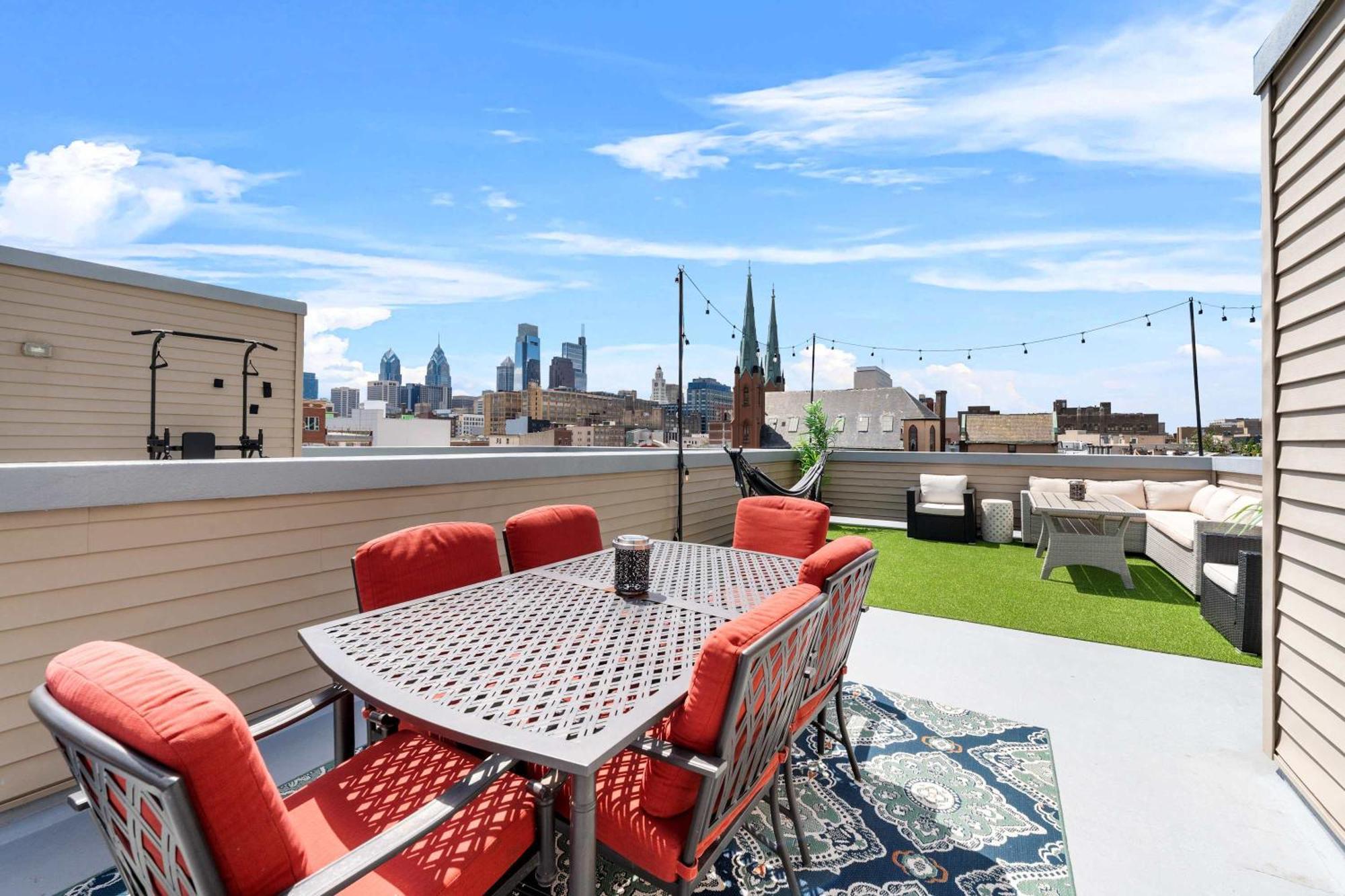 Willa Brand New Dbl Unit Roofdeck Outdoor Patio Filadelfia Zewnętrze zdjęcie
